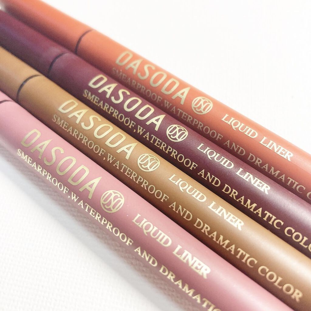 リキッドライナー DASODA✕Chihiro Anaiコラボ /DASODA/リキッドアイライナーを使ったクチコミ(1枚目)