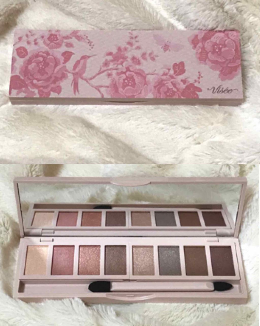 グラマラスヌード アイパレット (クリスマスコフレ 2017)/Visée/メイクアップキットを使ったクチコミ(1枚目)
