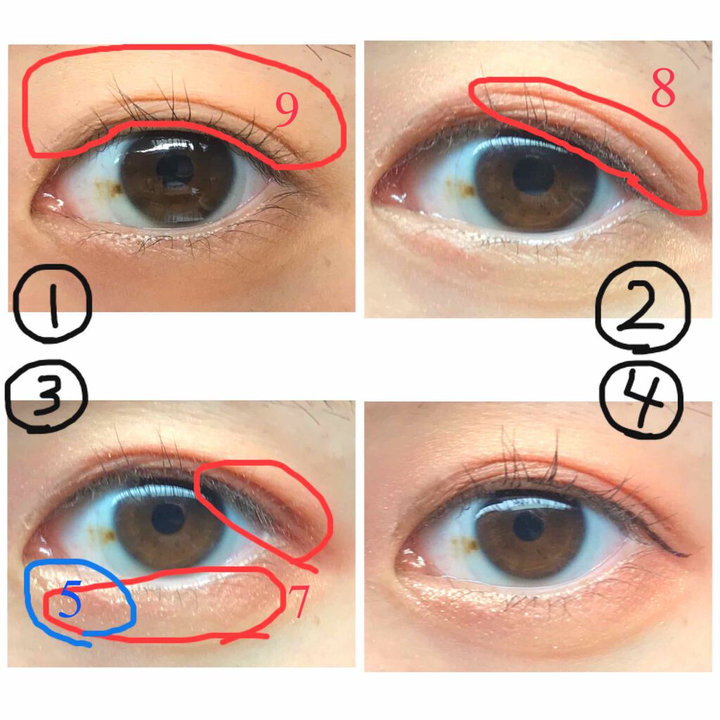 プレイカラー アイシャドウ/ETUDE/アイシャドウパレットを使ったクチコミ(3枚目)