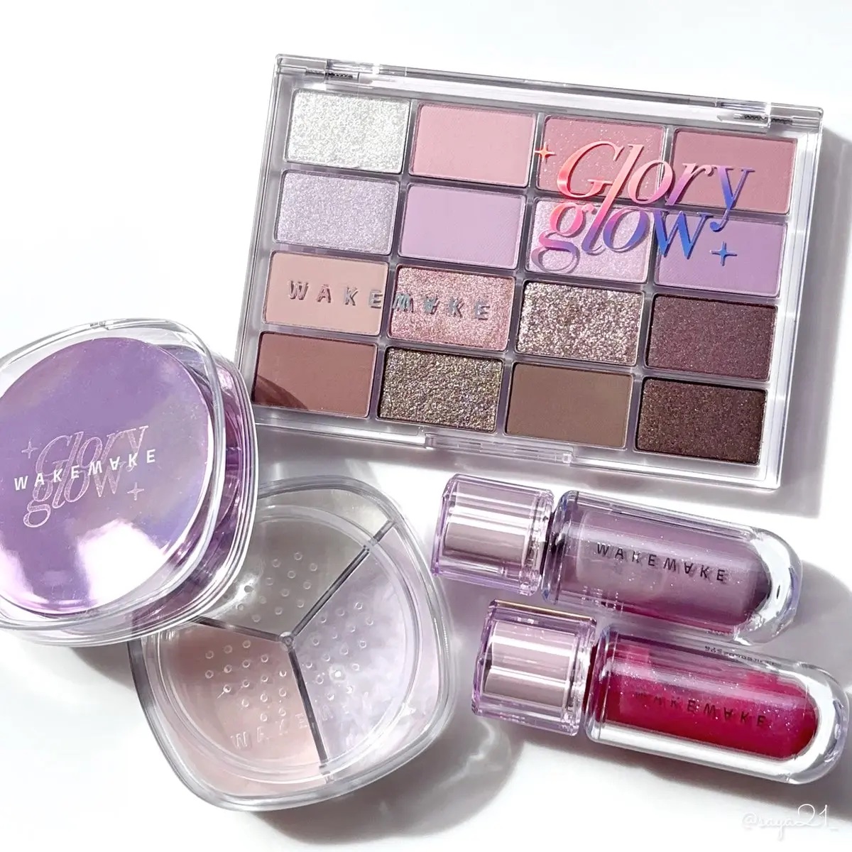 ソフトブラーリングアイパレット/wakemake/アイシャドウパレットを使ったクチコミ（1枚目）