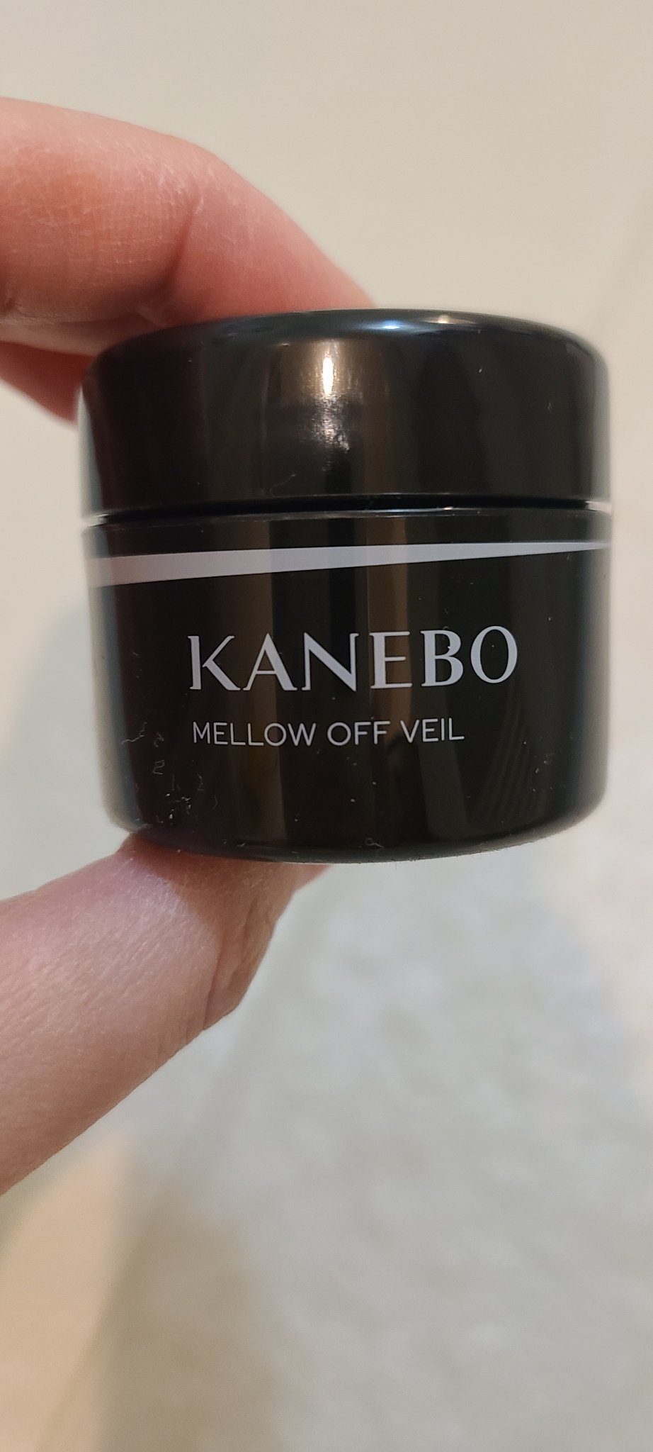KANEBO メロウ　オフ　ヴェイルのクチコミ「#KANEBO #メロウ　オフ　ヴェイル
#お試しサイズ
#クレンジング

テクスチャー硬め
.....」（1枚目）