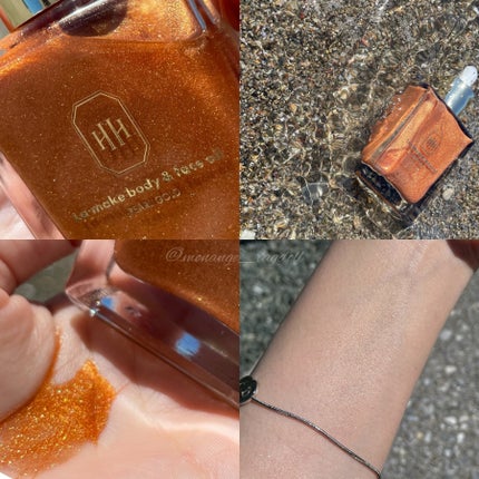 ラ・メイク ボディ&フェイスオイル/H×H/ボディオイルを使ったクチコミ(2枚目)