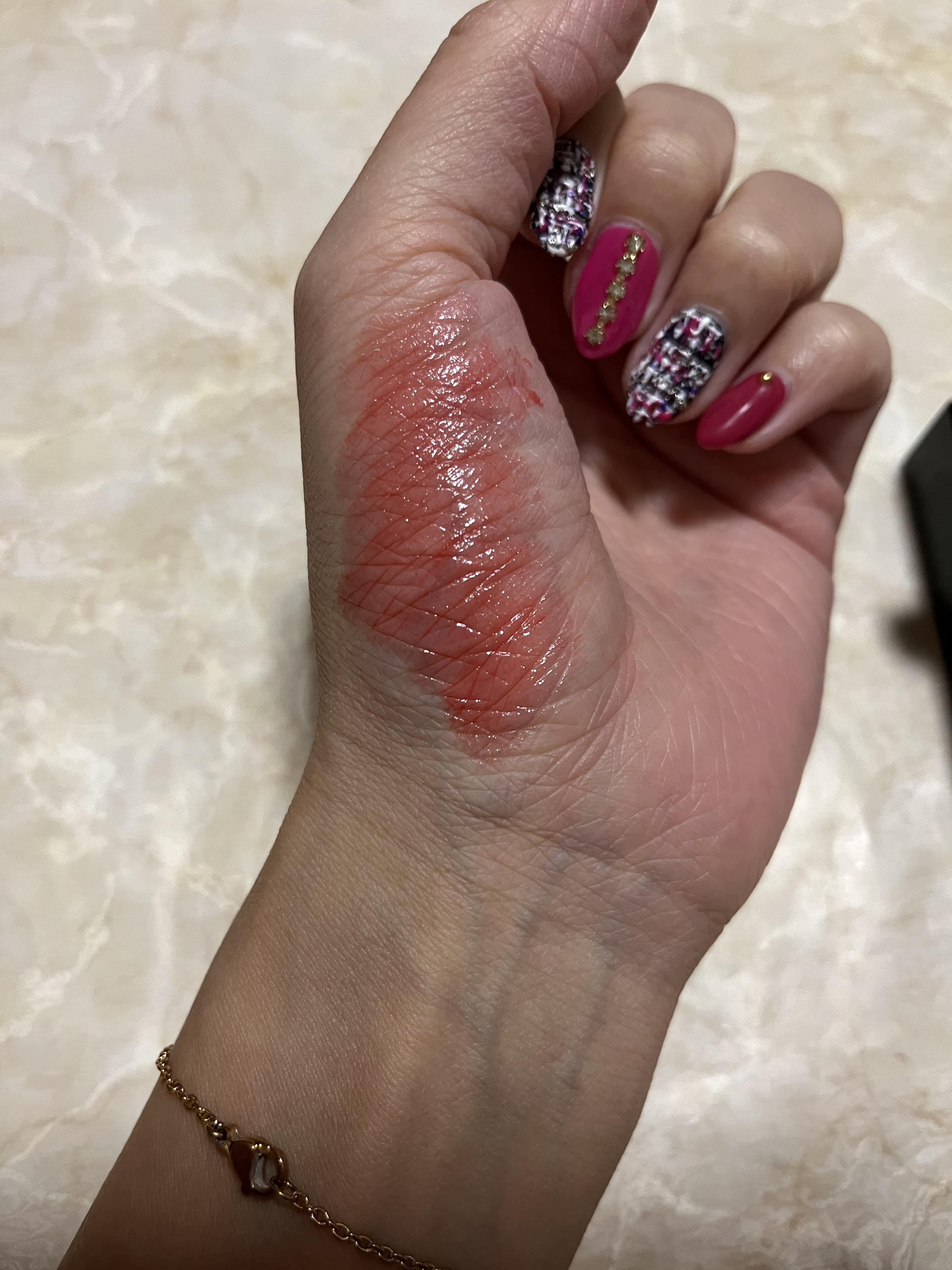 ケイト リップモンスター 108 レッドバケーション(限定色)/KATE/口紅を使ったクチコミ（3枚目）