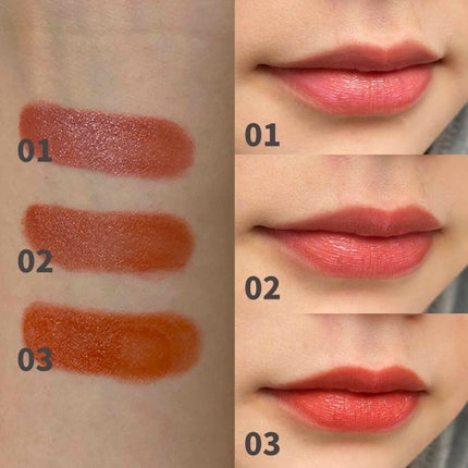 ヌードロップデュイスティック/HOLIKA HOLIKA/口紅を使ったクチコミ(3枚目)