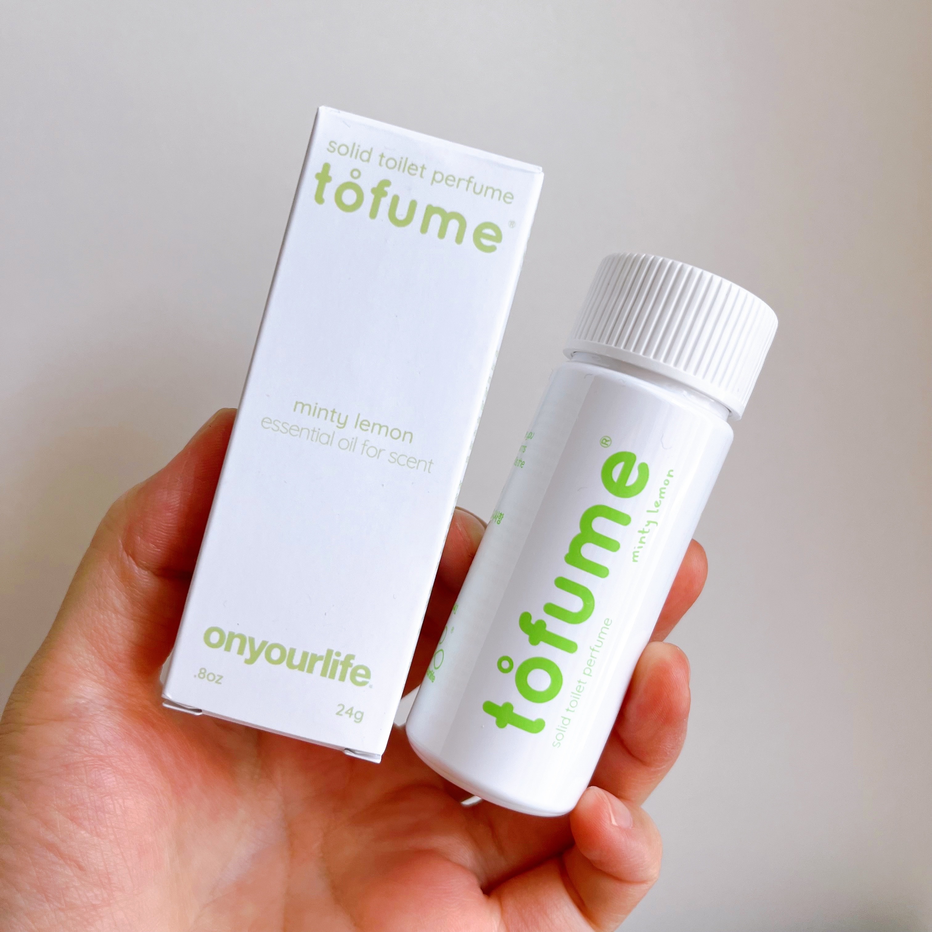 トフューム トイレットパフューム ミンティーレモン/オンユアライフ/ルームフレグランスを使ったクチコミ（1枚目）