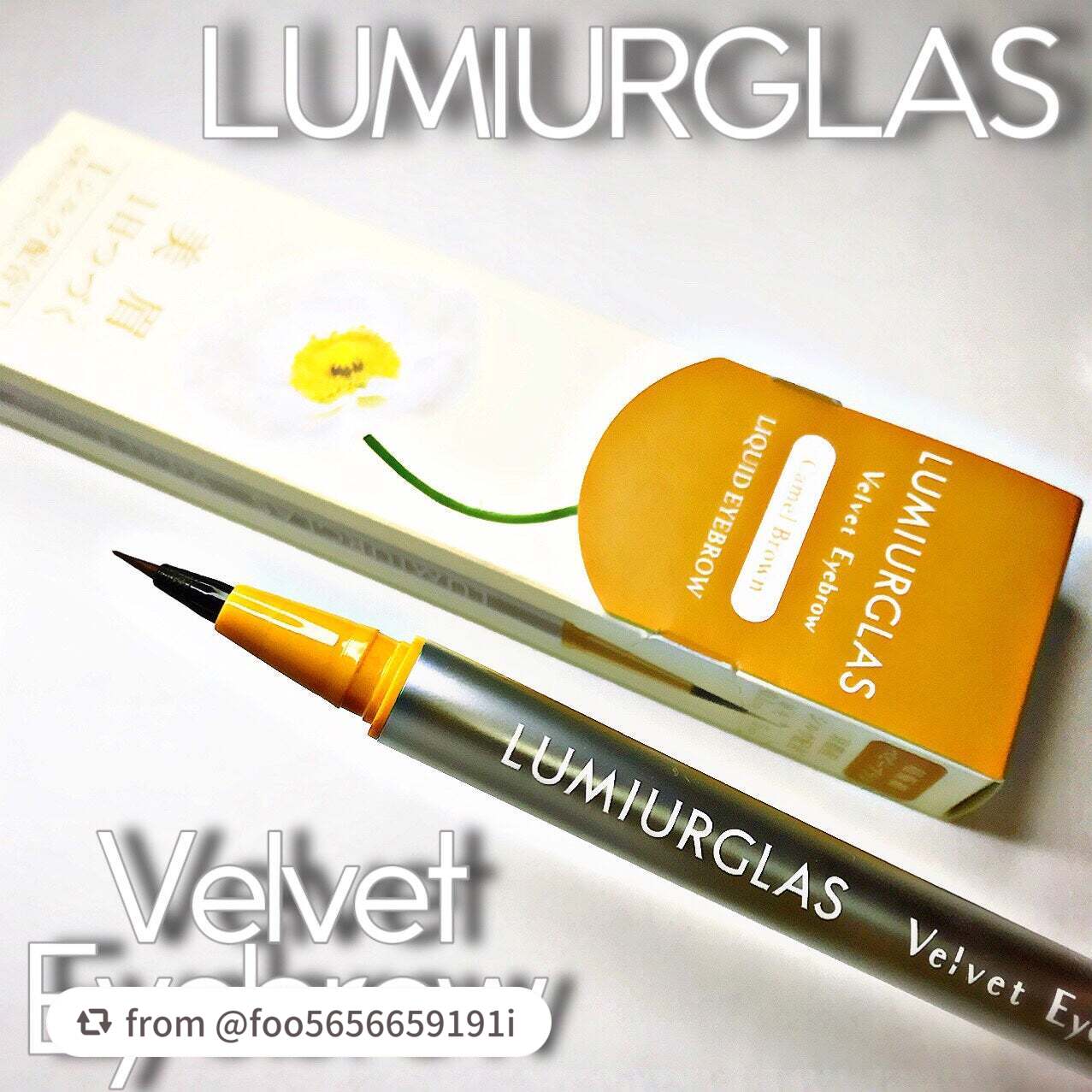 ベルベットアイブロウ/LUMIURGLAS/リキッドアイブロウを使ったクチコミ(2枚目)