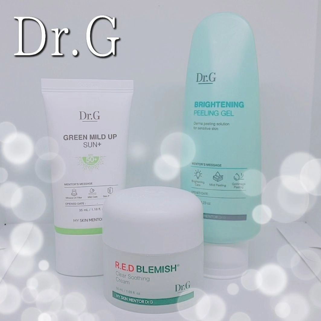 グリーンマイルドアップサンプラス/Dr.G/日焼け止めクリームを使ったクチコミ（1枚目）