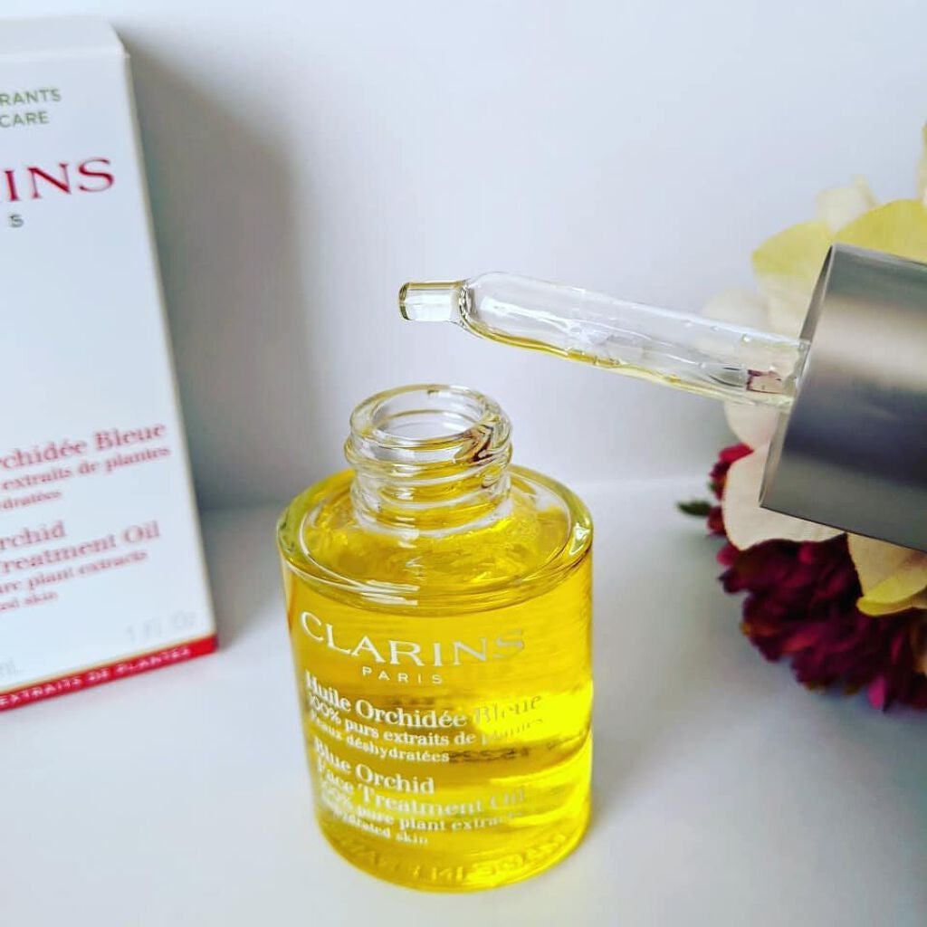 プラント フェイス オイル デハイドレイテッド スキン/CLARINS/フェイスオイルを使ったクチコミ(2枚目)