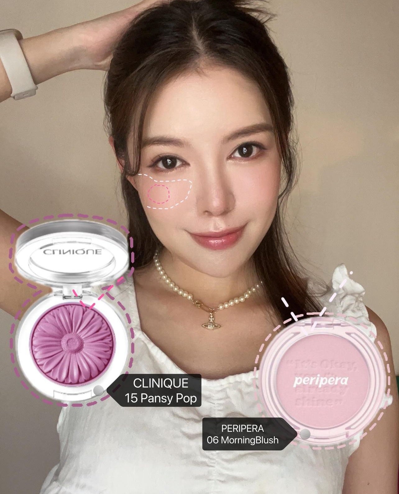 チーク ポップ/CLINIQUE/パウダーチークを使ったクチコミ(3枚目)