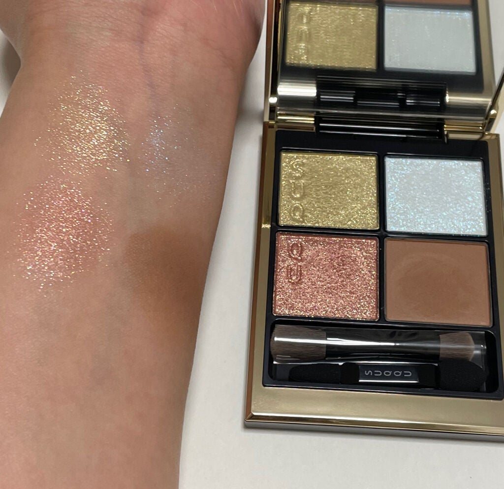 シグニチャー カラー アイズ/SUQQU/アイシャドウパレットを使ったクチコミ(2枚目)