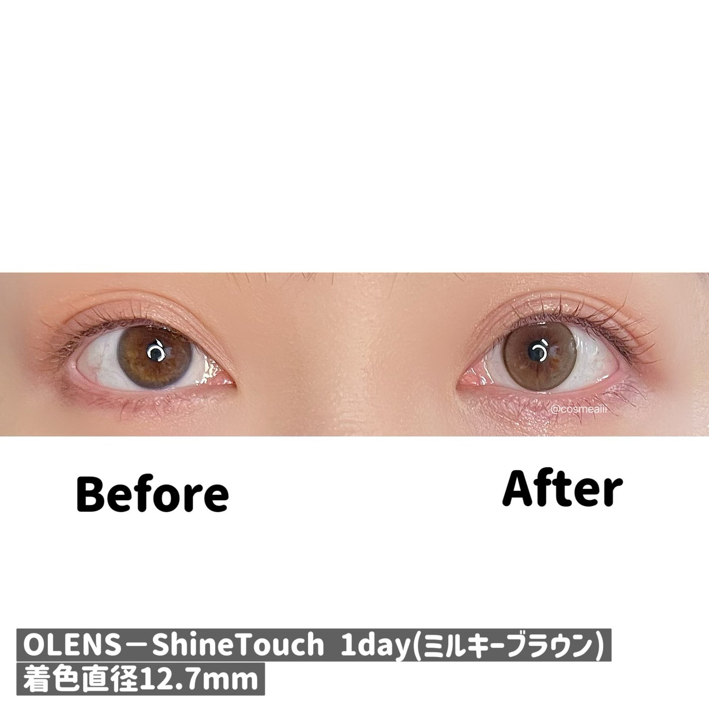 Real Ring 1day/OLENS/ワンデー(1DAY)カラコンを使ったクチコミ(10枚目)