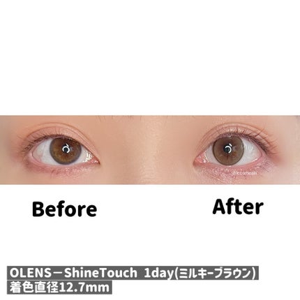 Real Ring 1day/OLENS/ワンデー(1DAY)カラコンを使ったクチコミ(10枚目)