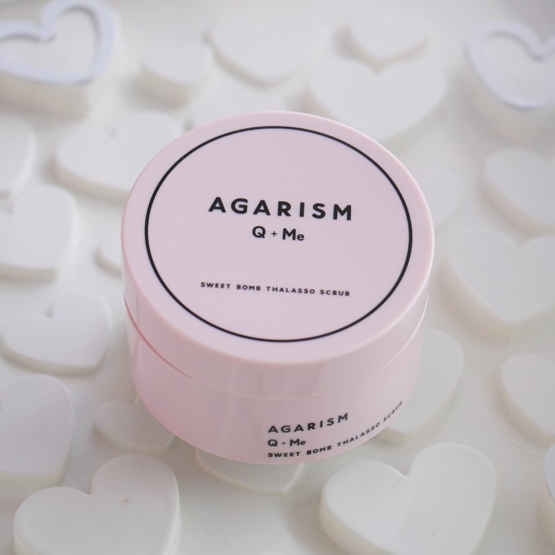 Q+Me スウィート ボム タラソ スクラブ/AGARISM/バスト・ヒップケアを使ったクチコミ(4枚目)