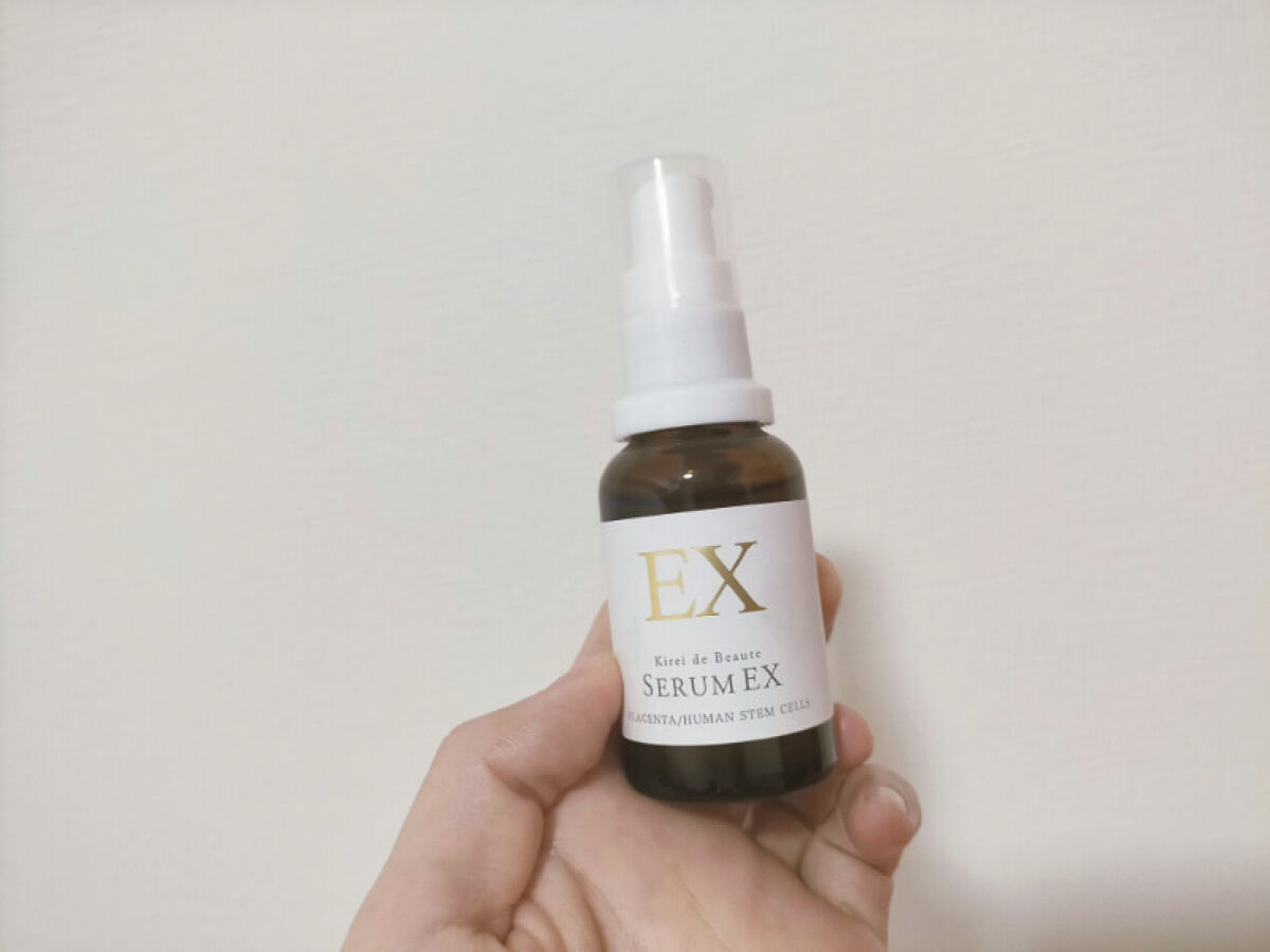 キレイ・デ・ラボ キレイ・デ・ボーテ セラムEXのクチコミ「ハリとうるおいを与える成分を配合した美容液で、ヒト幹細胞、プラセンタなどを配合。
加齢ととも.....」（1枚目）