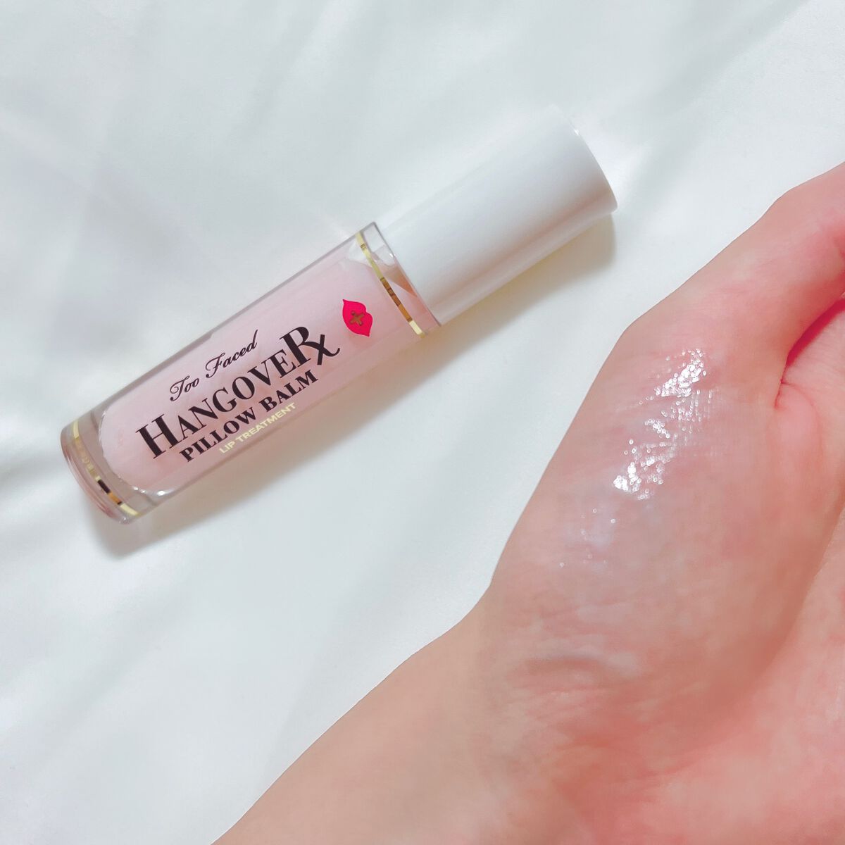 ~トゥー フェイスド ハングオーバー~ ピロー バーム リップ トリートメント/Too Faced/リップ美容液を使ったクチコミ(3枚目)