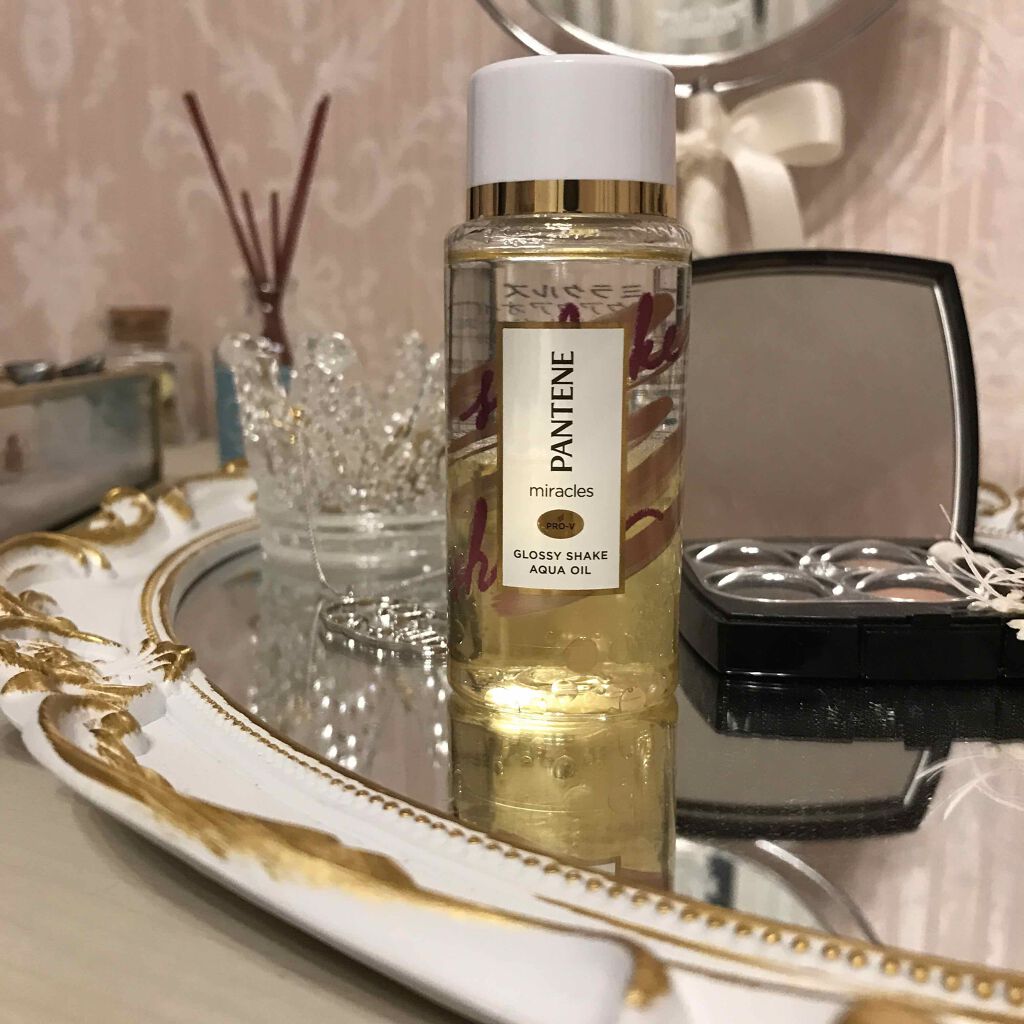 ミラクルズ グロッシー シェイク アクアオイル/パンテーン/ヘアオイルを使ったクチコミ(1枚目)