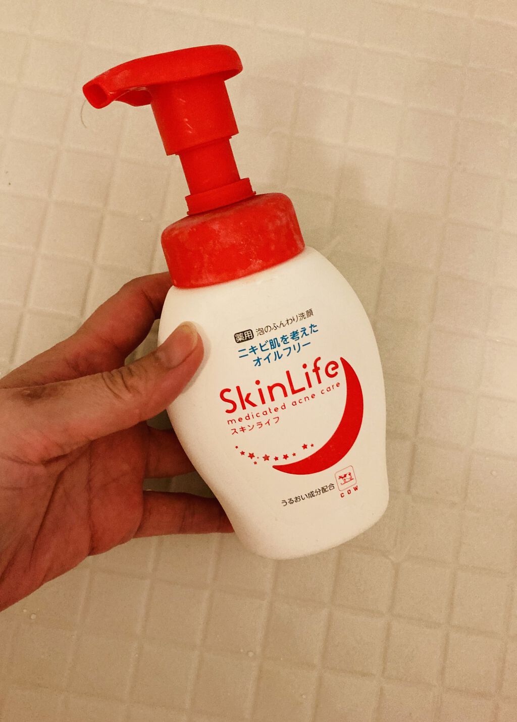 薬用泡のふんわり洗顔/スキンライフ/泡洗顔を使ったクチコミ（1枚目）