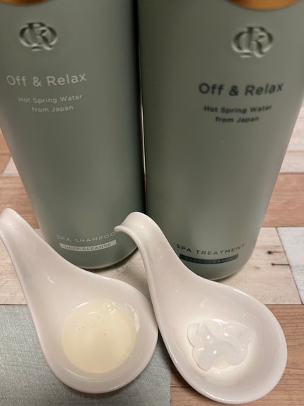 スパ・シャンプー/ヘアトリートメント ディープクレンズ/Off&Relax/市販シャンプーを使ったクチコミ(2枚目)