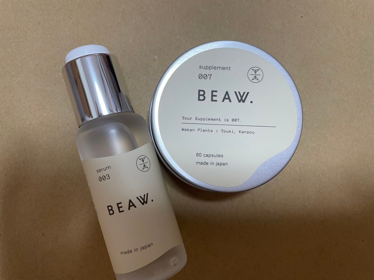 スターターBOX/BEAW./スキンケアキットを使ったクチコミ(1枚目)