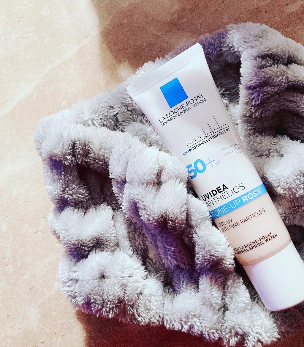 UVイデア XL プロテクショントーンアップ ローズ/ラ ロッシュ ポゼ/日焼け止めクリームを使ったクチコミ（3枚目）