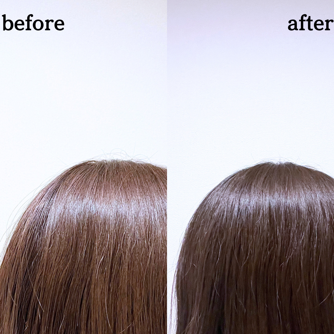 イルーセント ミルキーヘアカラー/サイオス/ヘアカラーを使ったクチコミ（3枚目）