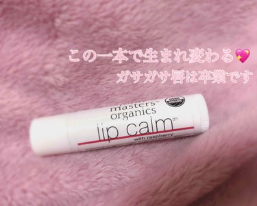 リップカーム ラズベリー/john masters organics/リップケア・リップクリームを使ったクチコミ（1枚目）