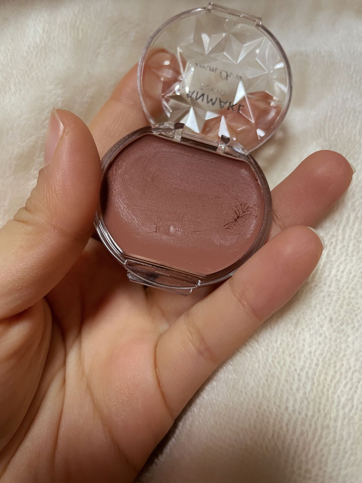 クリームチーク/キャンメイク/ジェル・クリームチークを使ったクチコミ（2枚目）