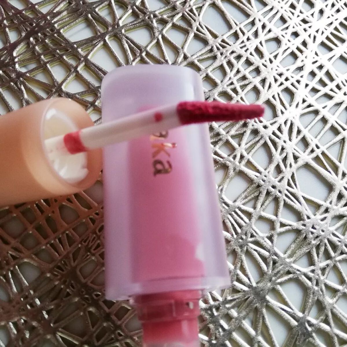 フルーティーグラムティント/Laka/リップティントを使ったクチコミ(5枚目)