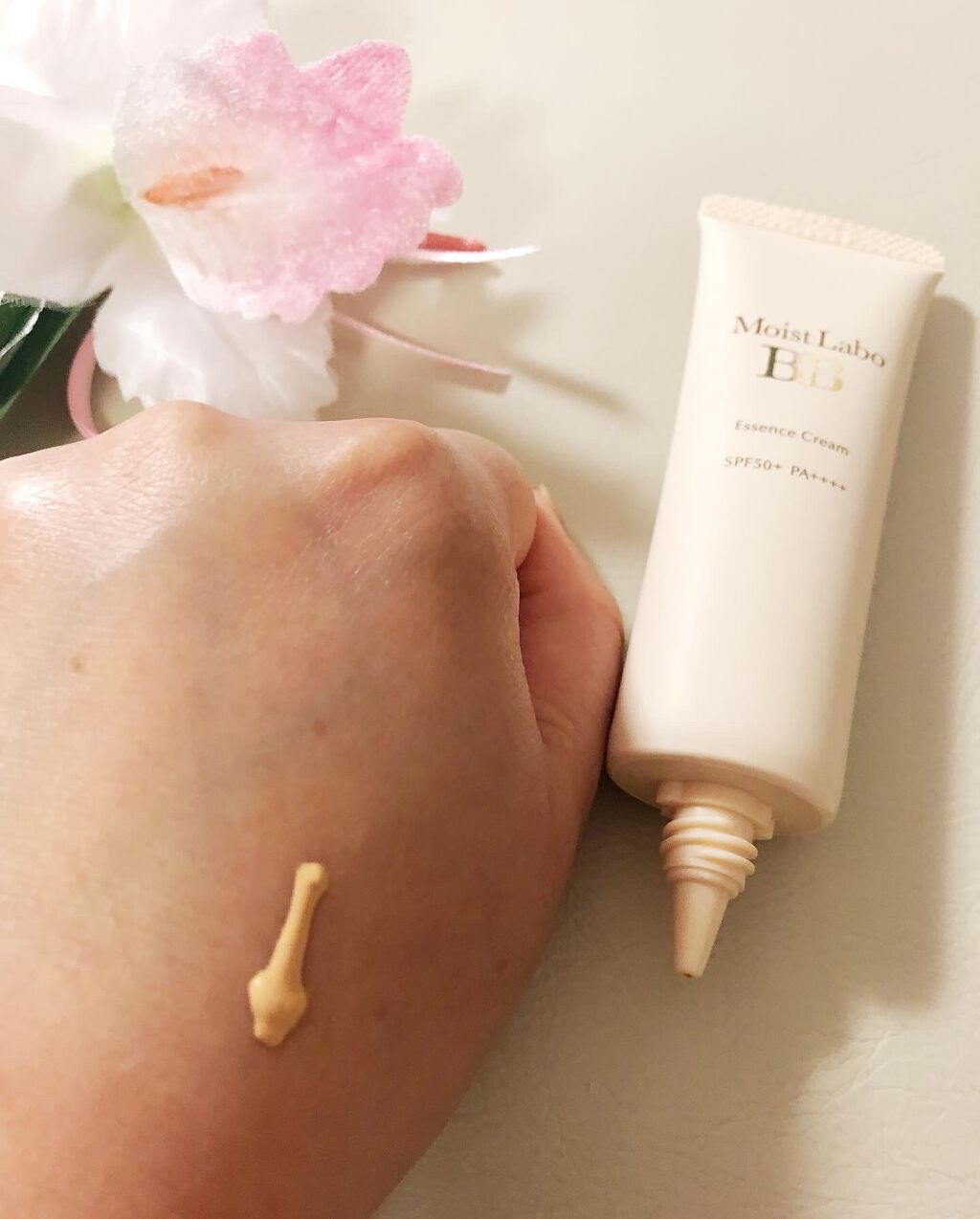 モイストラボ BBエッセンスクリーム/Moist Labo/BBクリームを使ったクチコミ(5枚目)
