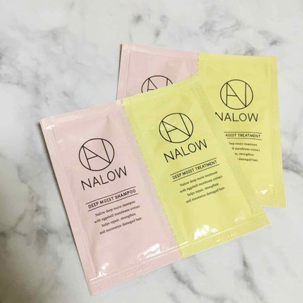 ディープモイスト シャンプー/トリートメント/NALOW/市販シャンプーを使ったクチコミ(1枚目)