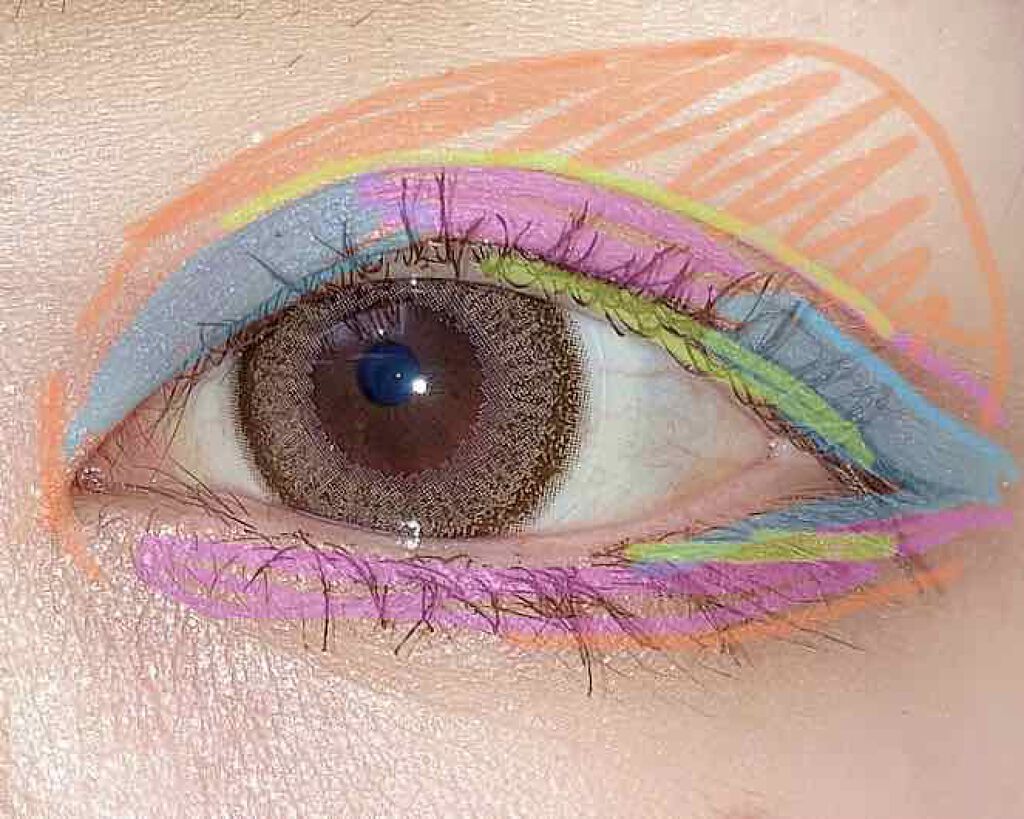 UR GLAM　EYESHADOW PRIMER/U R GLAM/アイシャドウベースを使ったクチコミ（2枚目）