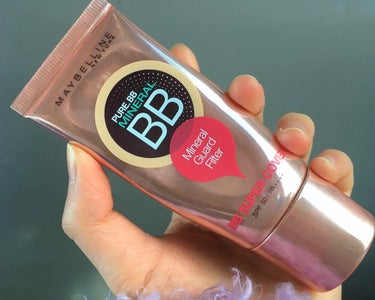 ピュアミネラル BB スーパー カバー/MAYBELLINE NEW YORK/BBクリームを使ったクチコミ（1枚目）