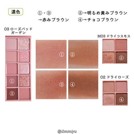 ミユ @ilmmiyu on LIPS 「▼ロムアンドアイシャドウ比較②〖𝙏𝙬𝙞𝙩𝙩𝙚𝙧・𝙄𝙣𝙨𝙩𝙖..」(7枚目)