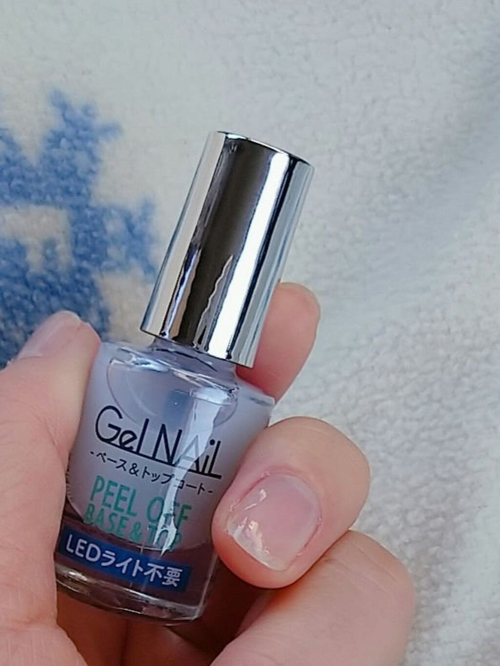 SHジェルネイル(ライト不要)/セリア/ジェルネイルを使ったクチコミ（2枚目）