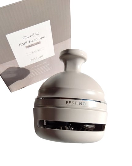 充電式EMSヘッドスパ プレミア/FESTINO/ヘッドマッサージャーを使ったクチコミ(1枚目)
