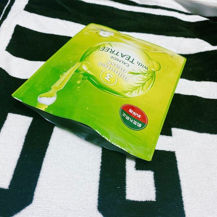 3ミニッツマスク:カーマイド with ティーツリー/MEDIHEAL/シートマスク・パックを使ったクチコミ(2枚目)