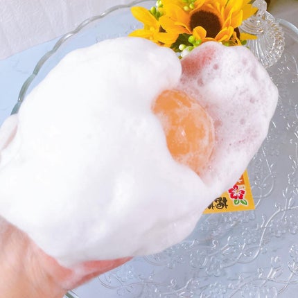 蒟蒻しゃぼん 沖縄 マンゴー洗顔石鹸/沖縄 蒟蒻しゃぼん/洗顔石鹸を使ったクチコミ(5枚目)