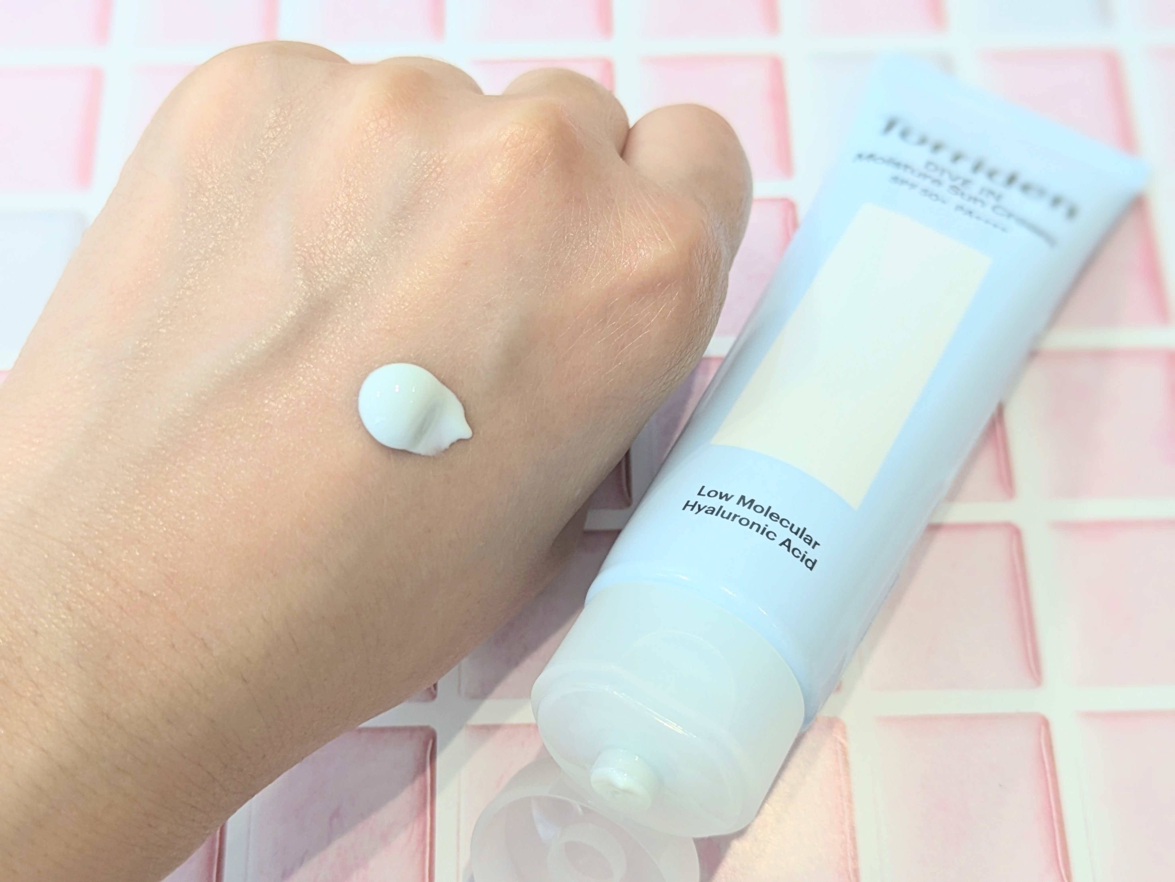 ダイブイン ウォータリーモイスチャーサンクリーム/Torriden/日焼け止めクリームを使ったクチコミ（3枚目）