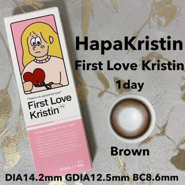 Hapa kristin First Love Kristenのクチコミ「HapaKristin
First Love Kristen 1day / Brown
DIA.....」（1枚目）