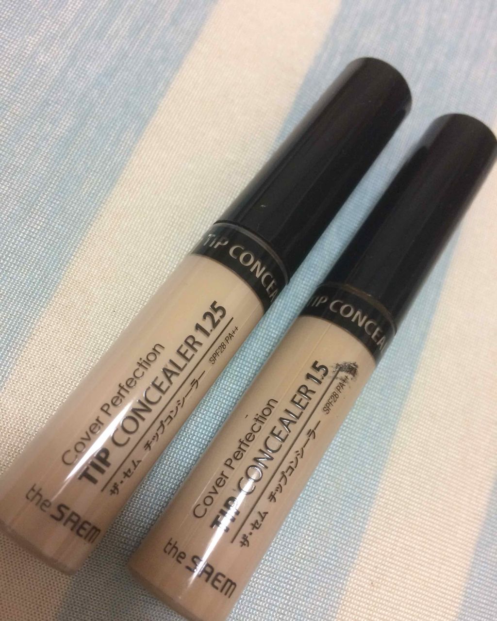 カバーパーフェクション チップコンシーラー/the SAEM/リキッドコンシーラーを使ったクチコミ(2枚目)