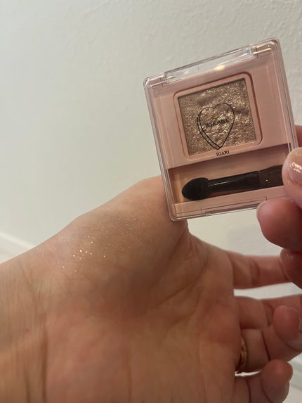 フーミー シングルラメシャドウ/WHOMEE/単色アイシャドウを使ったクチコミ(3枚目)