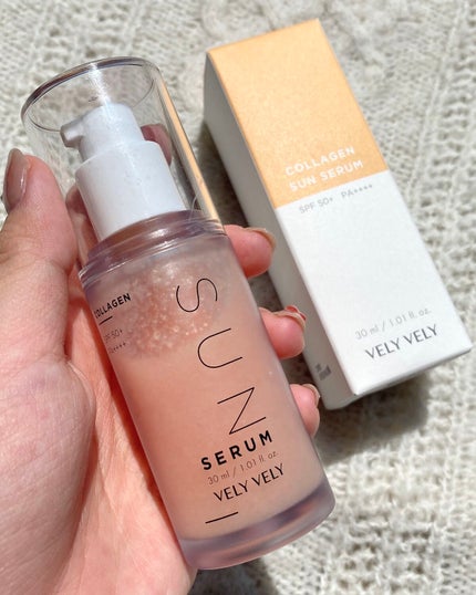 ハリケアコラーゲンサンセラム/VELY VELY/日焼け止めジェルを使ったクチコミ(6枚目)