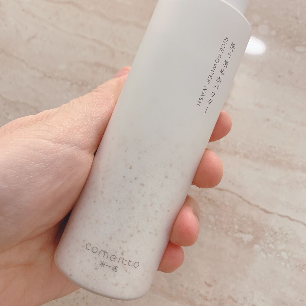 洗う米ぬかパウダー/米一途/洗顔パウダーを使ったクチコミ（3枚目）