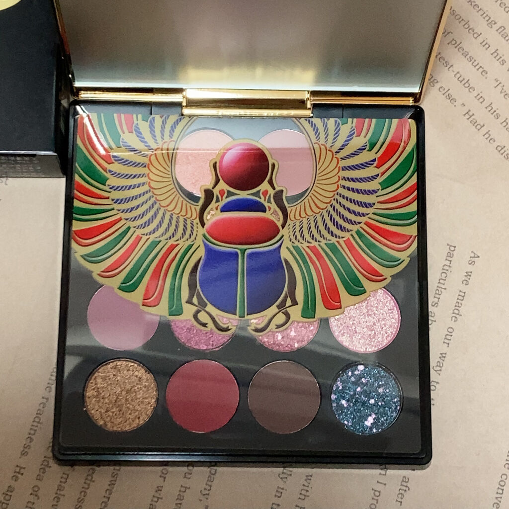 大英博物館 エジプトシリーズ アイシャドウパレット/ZEESEA/アイシャドウパレットを使ったクチコミ（2枚目）