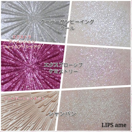 エクストラ ディメンション フォイル アイシャドウ M·A·C フロステッド ファイヤーワーク エクスプローシブ ケミストリー/M・A・C/単色アイシャドウの画像