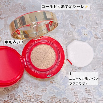 GO クッション/ヴァレンティノ ビューティ/クッションファンデーションを使ったクチコミ(3枚目)