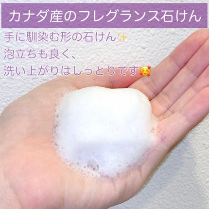 石けんラベンダーブルーム/Wild Prairie Soap/洗顔石鹸を使ったクチコミ(2枚目)