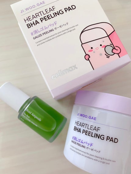 BHA消しゴムピーリングパッド/celimax/トナーパッドを使ったクチコミ(1枚目)