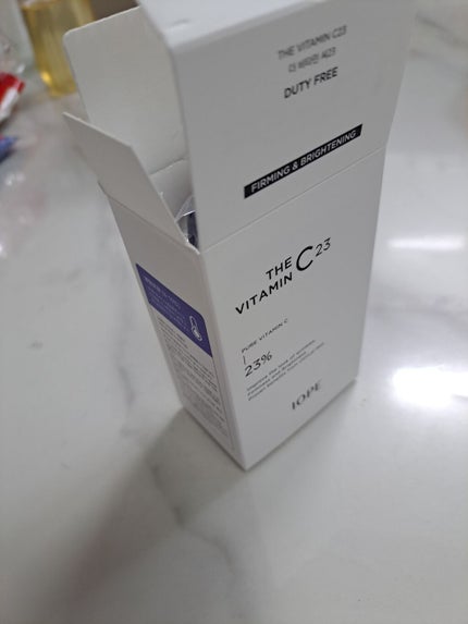 ザビタミンC23/IOPE/美容液を使ったクチコミ(4枚目)