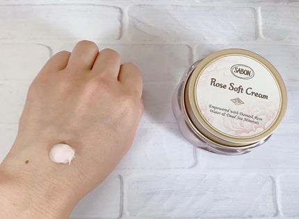 ローズソフトクリーム/SABON/フェイスクリームを使ったクチコミ(5枚目)